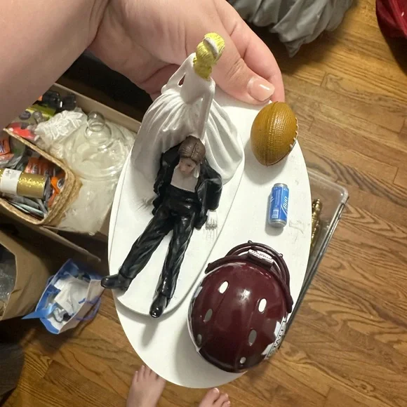 Mississippi State Wedding Cake Topper - Picture 4 of 7